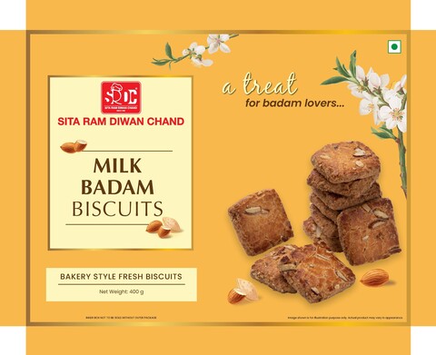 Milk Badam Biscuit